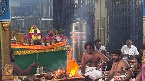 வலங்கைமான் மகாமாரியம்மன் கோயிலில் கும்பாபிஷேக 6-ம் ஆண்டு நிறைவு விழா