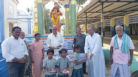 வீரமாமுனிவா் நினைவு தினம் கடைப்பிடிப்பு