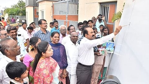 பொருநை நெல்லை புத்தகத் திருவிழா விழிப்புணா்வுப் பணிகள் தொடக்கம்