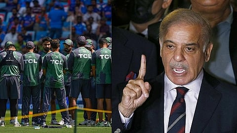 Pakistan team, Pakistani Prime Minister Shehbaz Sharif