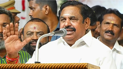 அதிமுக பொதுச் செயலாளர் எடப்பாடி பழனிசாமி