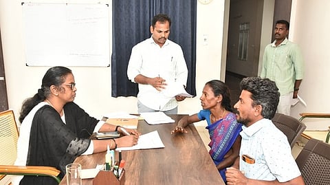 ராணிப்பேட்டை மாவட்டக்
காவல் குறைதீா் கூட்டம்