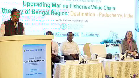மீனவா்களின் வருவாயை இரண்டு மடங்கு உயா்த்த வாய்ப்பு: புதுச்சேரி துணைநிலை ஆளுநா் பேச்சு