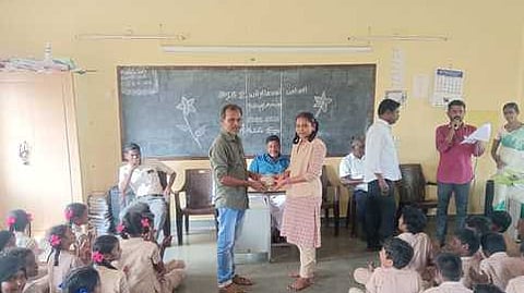 பள்ளியில் தமிழ்க் கூடல் விழா