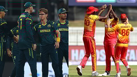 இரண்டாவது வெற்றி யாருக்கு? ஆஸ்திரேலியா - ஜிம்பாப்வே மோதல்!