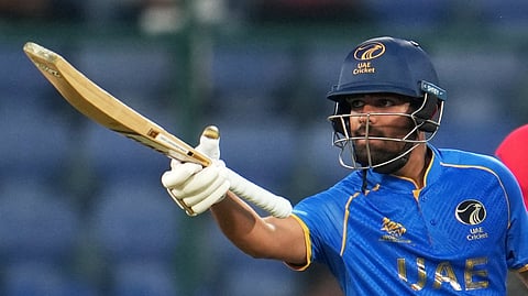 Aryansh Sharma expresses joy after scoring a half-century