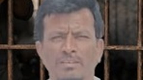 சிறைத் தண்டனை விதிக்கப்பட்ட நீதிதேவன் என்ற ஊமையன்.