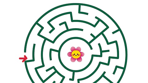 மலரை அடைய முடிகிறதா பாருங்கள்...