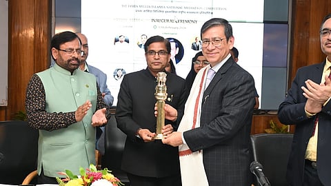 ஜாமியா மில்லியா இஸ்லாமியா பல்கலை.யின் முதல் தேசிய மத்தியஸ்தப் போட்டி நிறைவு!