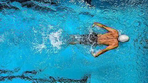 அகில இந்திய நீச்சல் ரேங்கிங் போட்டி!