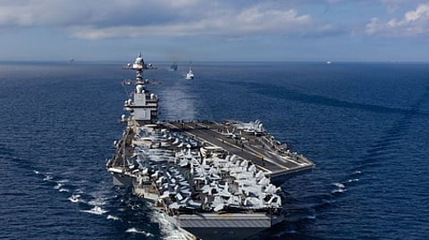 ஈரானுக்கு எதிராக அமெரிக்க படைகள் தயாா்நிலை! மத்திய கிழக்கு விரையும் 2-வது போா்க்கப்பல்!