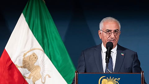 ஈரான் இளவரசா் ரேசா பஹ்லவி.