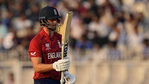 Will Jacks celebrates after scoring a half-century