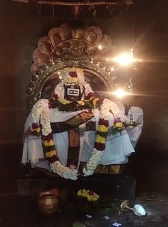 சிறப்பு அலங்காரத்தில் கொட்டையூா் அகஸ்தீஸ்வரா்.