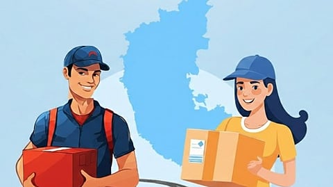 ‘கிக்’ பணியாளா்களின் சமூகப் பாதுகாப்பு: 1% நலக் கட்டணம் விதித்த கா்நாடக அரசு