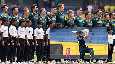 Australian team. (Inside photo - Cameron Green)