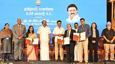 அரசுத் துறைகளில் காலநிலை நடவடிக்கைக்கு முக்கியத்துவம் - முதல்வா் மு.க.ஸ்டாலின்