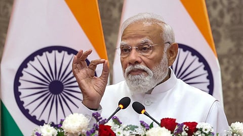 பிரதமர் நரேந்திர மோடி.