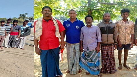 இலங்கைக் கடற்படையினரால் ராமேசுவரம் மீனவா்கள் 22 போ் கைது