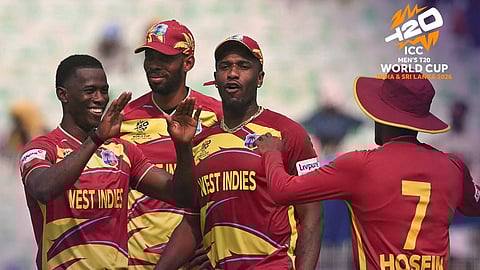 West Indies team.