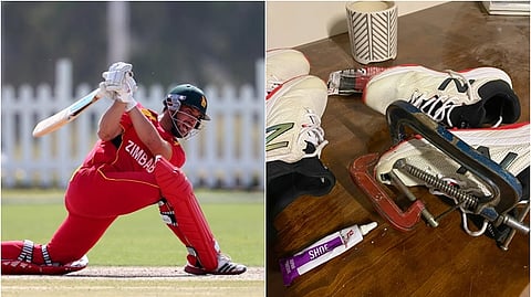 ரியான் பர்ல் மற்றும் அவரின் காலணிகள்.