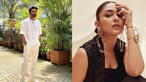 Dhanush, Mrunal Thakur.