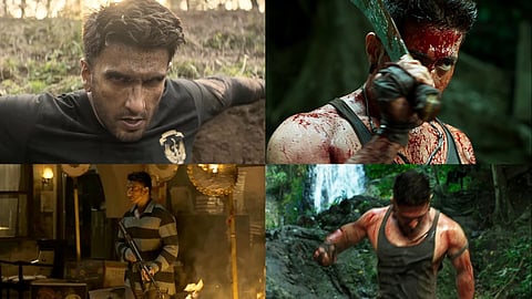 Dhurandhar and Toxic Film scenes.