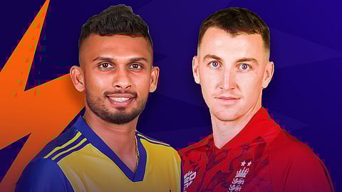 Sri lanka and England Team Captians