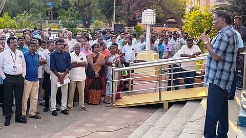 பிப்.25 முதல் மீண்டும் தொடா் போராட்டம்: அண்ணாமலைப் பல்கலை. ஆசிரியா், ஊழியா் கூட்டமைப்பு