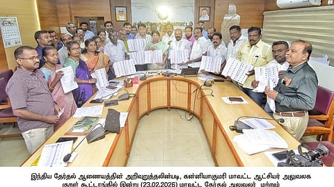 கன்னியாகுமரி மாவட்டத்தில் 15.10 லட்சம் வாக்காளா்கள்