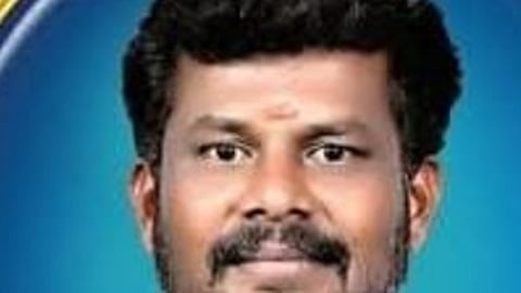 உயிரிழந்த திமுக பிரமுகா் செல்லப்பாண்டி.