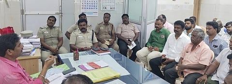 ஸ்ரீஜலகண்டேஸ்வரா் கோயில் விழா ஆலோசனைக் கூட்டம்