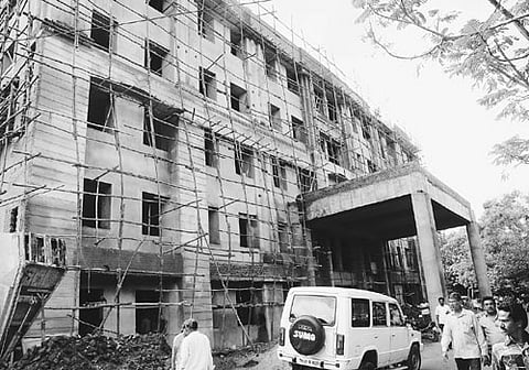 சி.பி.சி.ஐ.டி. அலுவலக கட்டுமானப் பணிகளில் தொடரும் குளறுபடிகள்