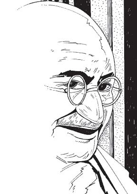 காந்தி மகான்...