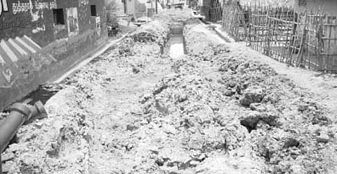 பாதாள சாக்கடைத் திட்டப் பணிகள் முடிவடைவது எப்போது?