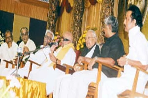 திராவிட நாடு திராவிடர்களுக்கே: கருணாநிதி முழக்கம்