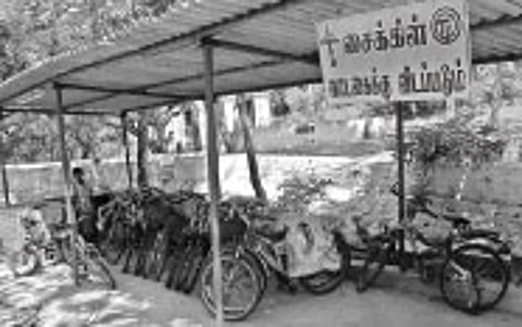 ஒகேனக்கல்ல் சைக்கிள் வழி சுற்றுலா முடக்கம்