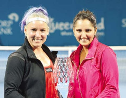 பிரிஸ்பேன் டென்னிஸ்: சானியா ஜோடி சாம்பியன்