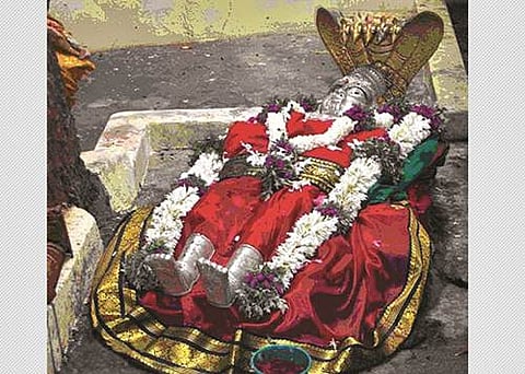 சஞ்சலம் நீக்கும் சயன துர்க்கை
