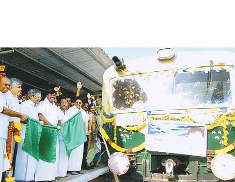 காஞ்சிபுரம் - சென்னை இடையே புதிய ரயில் சேவை தொடக்கம்