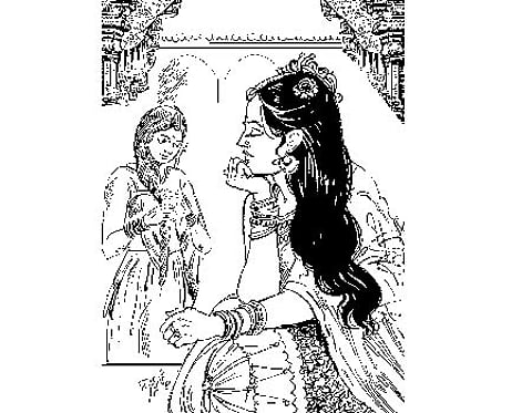 ஏனோ தோள்கள் நெகிழ்ந்தன...