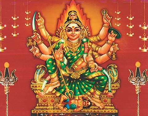 வல்லமை தரும் வல்லம் ஏகௌரி