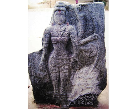 6-ஆம் நூற்றாண்டு கொற்றவை சிற்பம் கண்டுபிடிப்பு