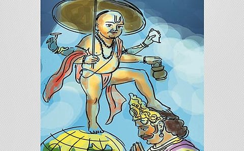 திருமால் வாமனராய் உலகளந்த வரலாறு!