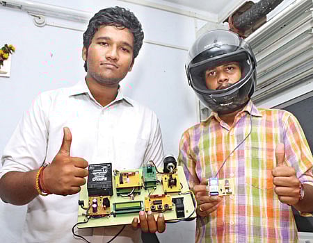 இன்டலிஜென்ட் ஹெல்மெட்!