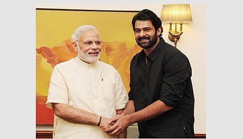 பாகுபலி படத்தைப் பார்க்கிறேன்: நடிகர் பிரபாஸிடம் மோடி உறுதி!