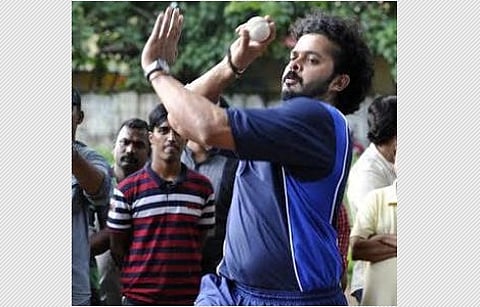 மீண்டும் கிரிக்கெட் பயிற்சியைத் தொடங்கினார் ஸ்ரீசாந்த்! ரஞ்சியில் விளையாட விருப்பம்!