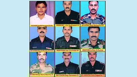 கடுமையான பனிப் பொழிவு: ராணுவ வீரர் உடல்களை கொண்டு வருவதில் தாமதம்