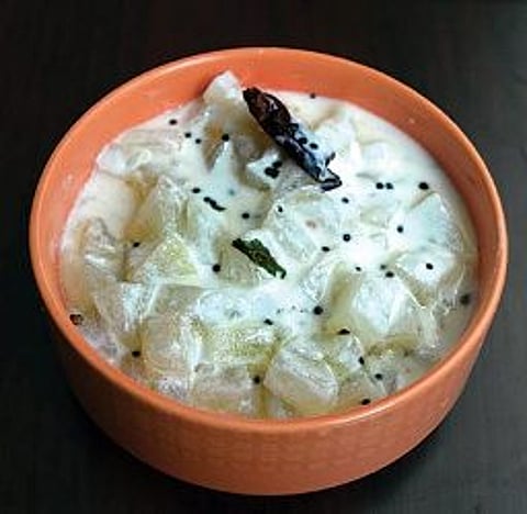 வாழைத்தண்டு பச்சடி