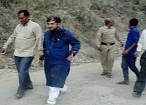 உத்தரகண்ட் சில்கூர் தேவ்தா கோயிலில் பாஜக எம்பி மீது சரமாரி தாக்குதல்